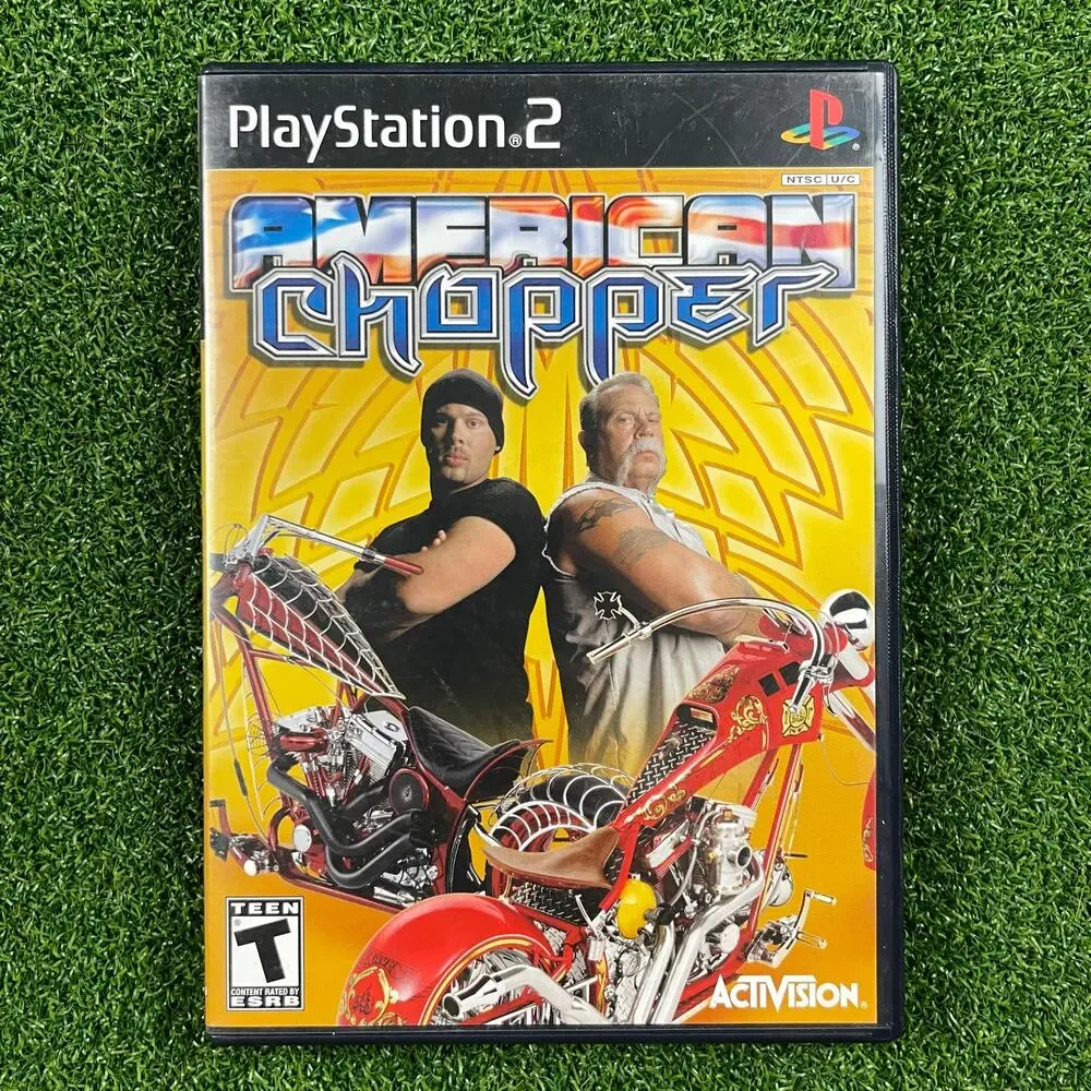 American Chopper (Sony PlayStation 2, 2004) PS2 Complete with Manual